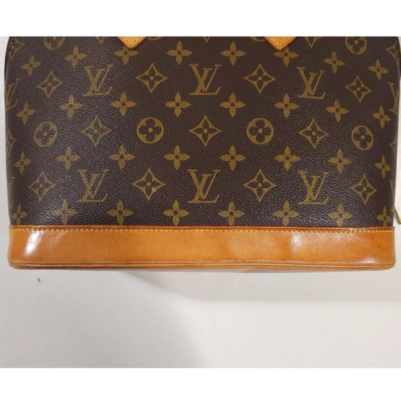 Authentic Louis Vuitton Alma PM Monogram Canvas Leather Hand Bag - Vintage - Picture 9 of 16